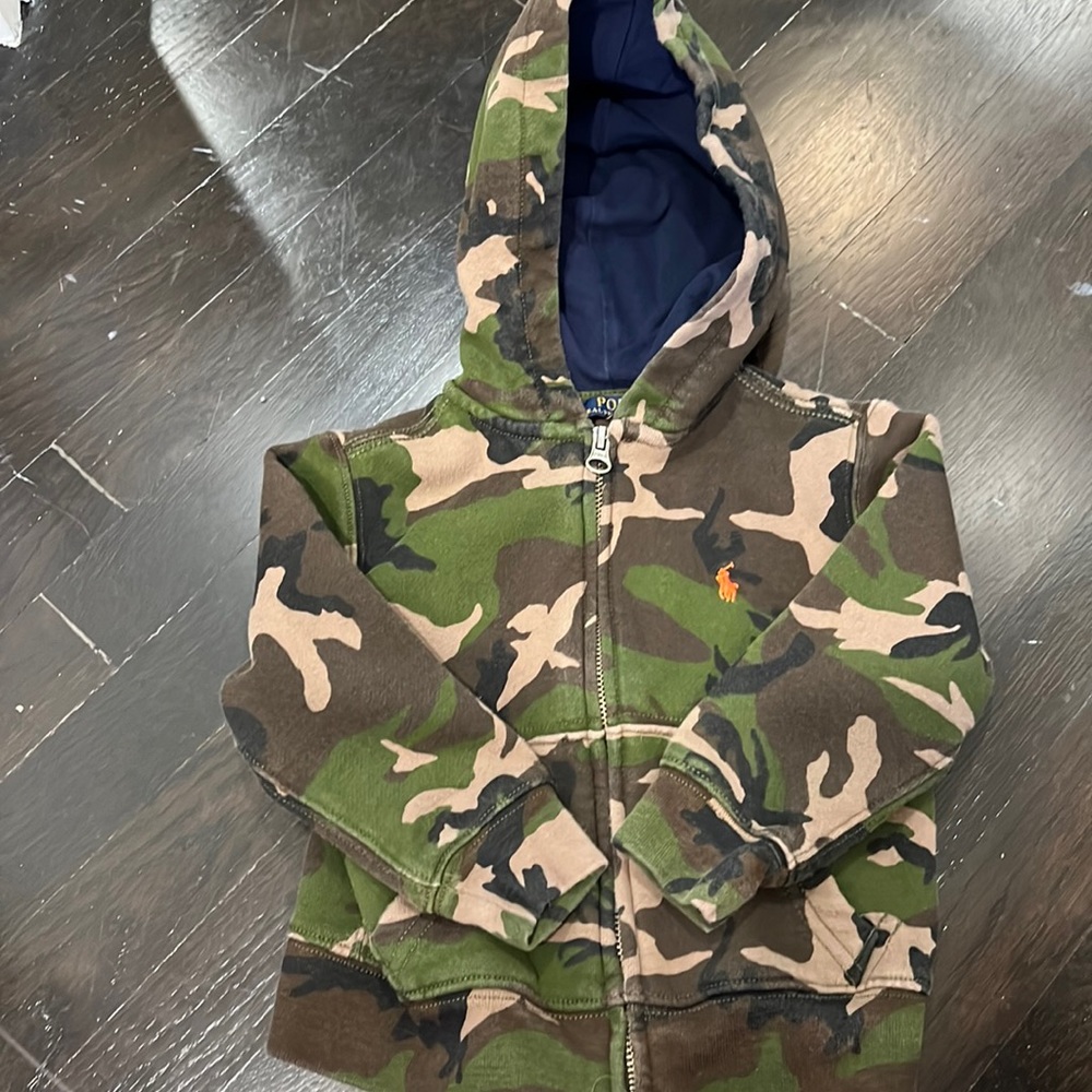 Polo Ralph Lauren 2T Zippered Sweatshirt